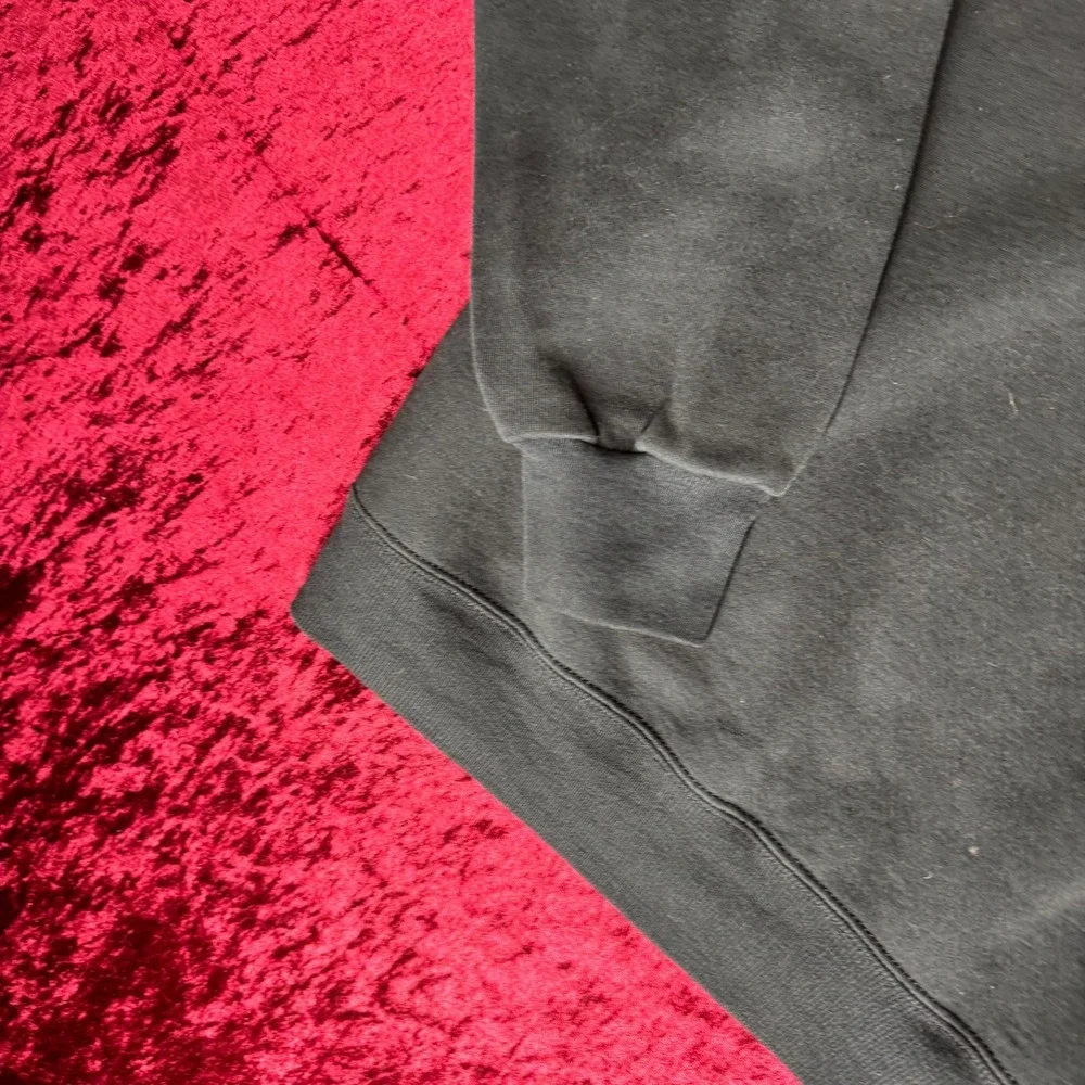 Lee Sweatshirt Mens XL Charcoal Fleece Lined Heavyweight Long Sleeve Crew‎ Neck - Picture 7 of 9